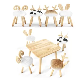 Animal Wooden Set